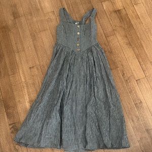 Ciao Lucia crinkled gingham Coretta dress XS NWT